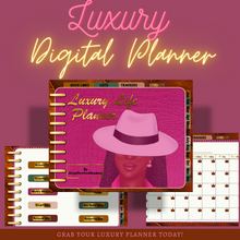 Load image into Gallery viewer, Luxury Life Digital Planner

