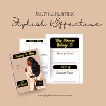 Load image into Gallery viewer, Ultimate Becoming Your Own Boss Digital Package - Ebook, Planner &amp; Journal
